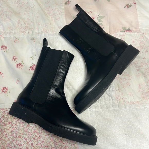STAUD palomino black boot size 38, like new - Picture 2 of 7
